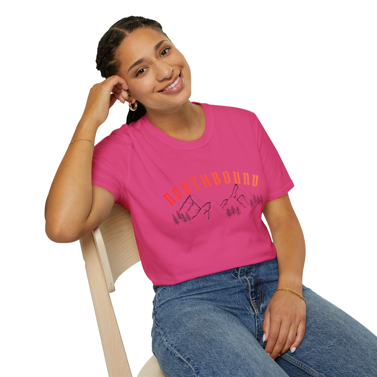 Northbound Mountain Graphic T-Shirt — Outdoor Adventure Travel Tee