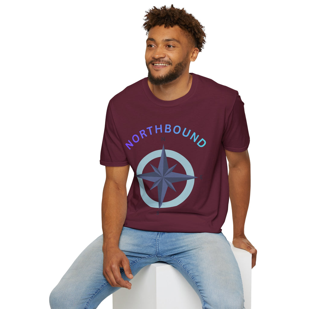 Northbound Compass T‑Shirt — Casual Adventure Graphic Tee