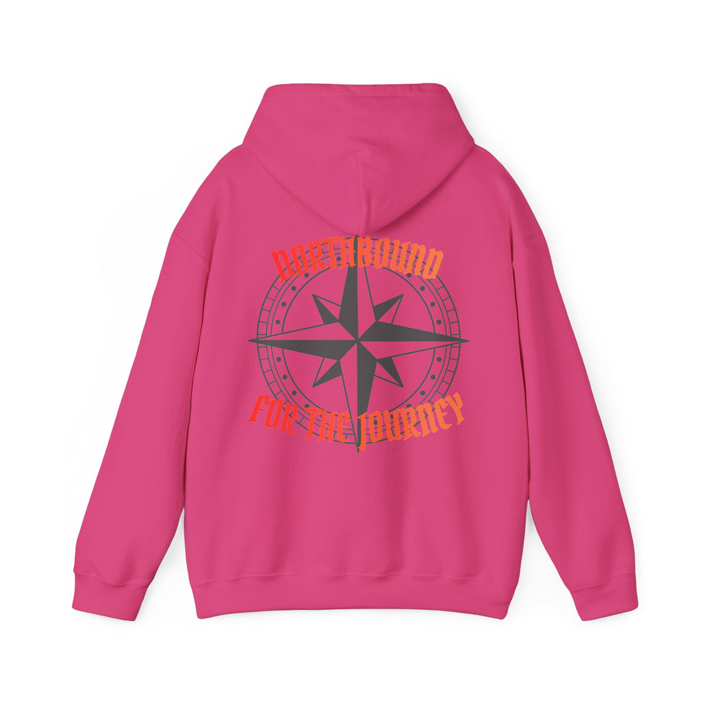 Northbound Mountain Compass Hoodie — Adventure Graphic Pullover