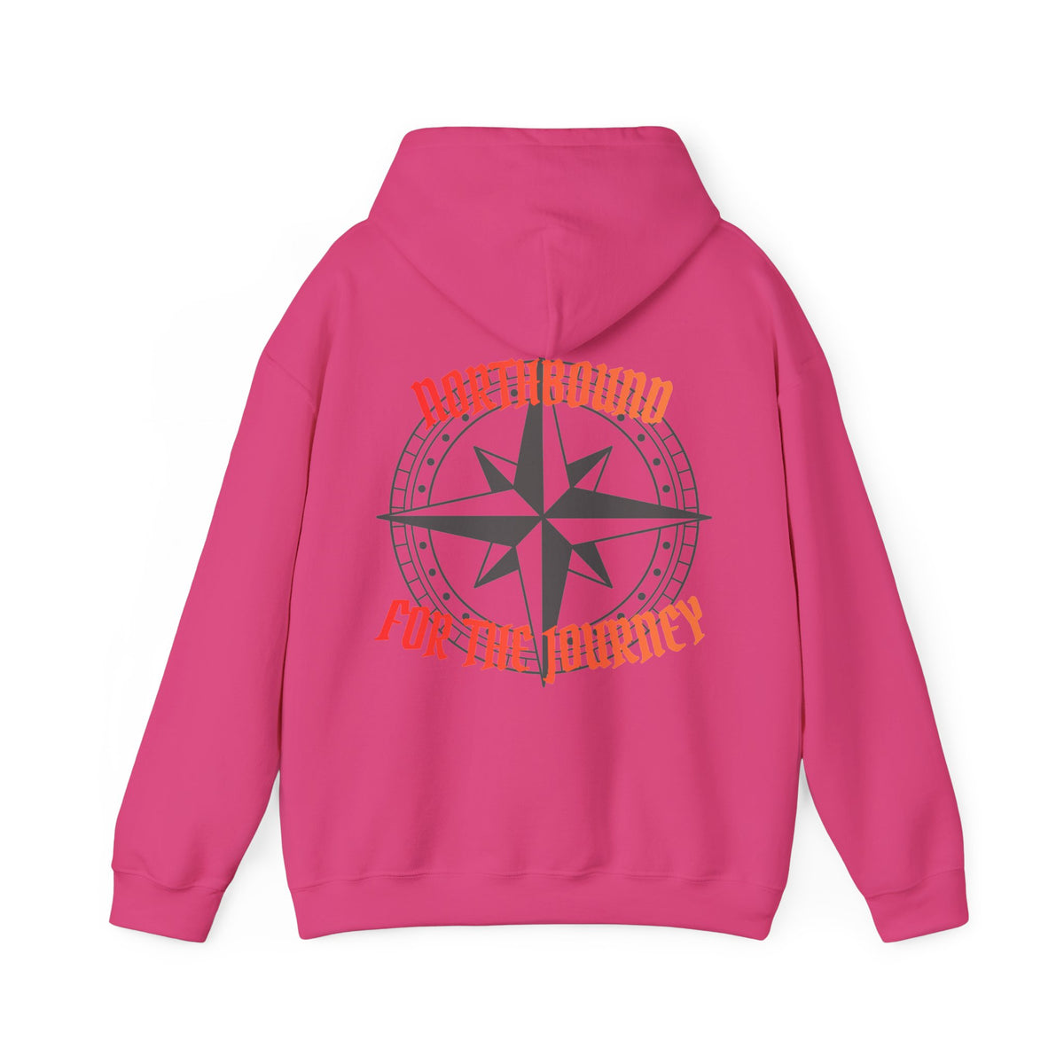 Northbound Mountain Compass Hoodie — Adventure Graphic Pullover