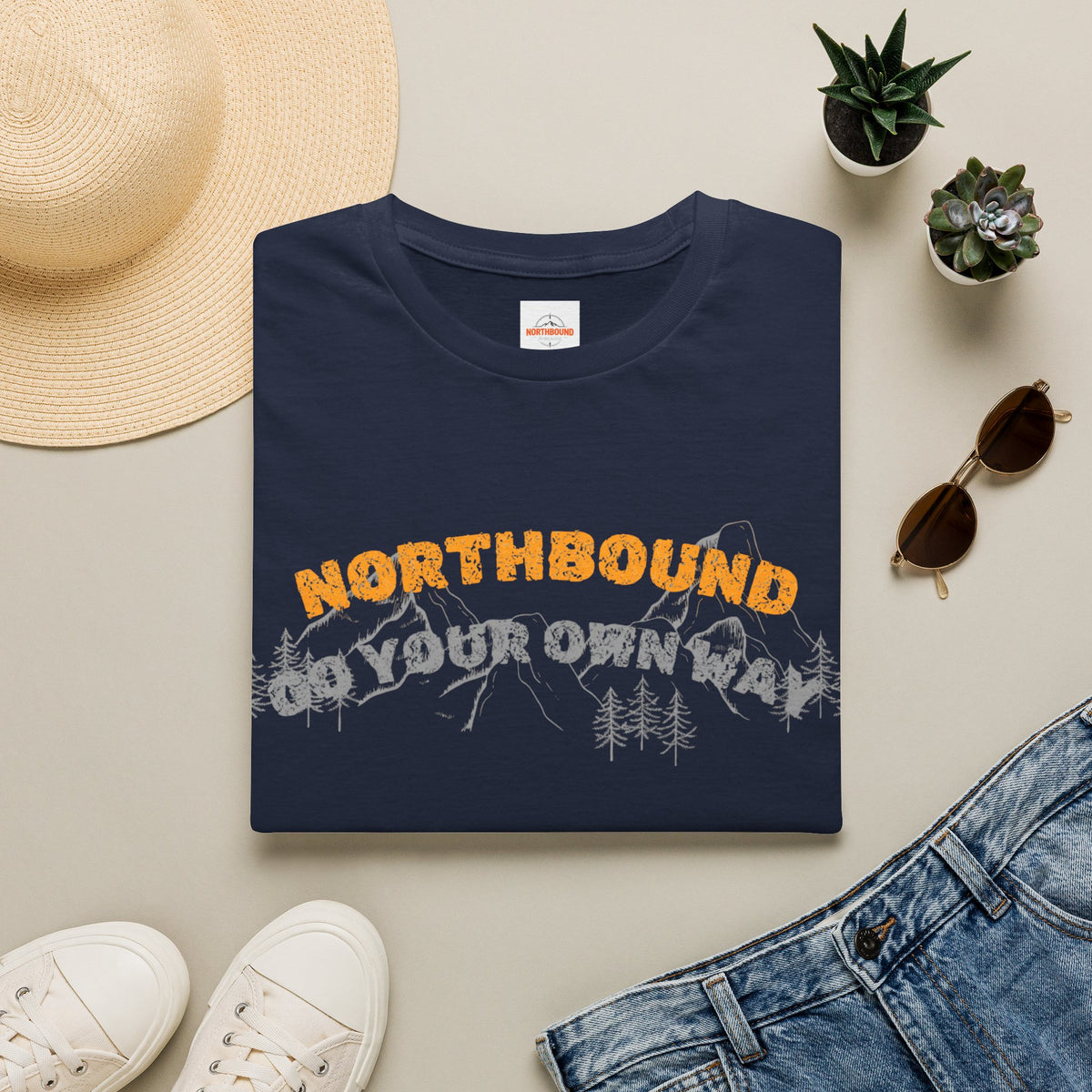 Northbound "Go Your Own Way" T-Shirt — Adventure Graphic Tee