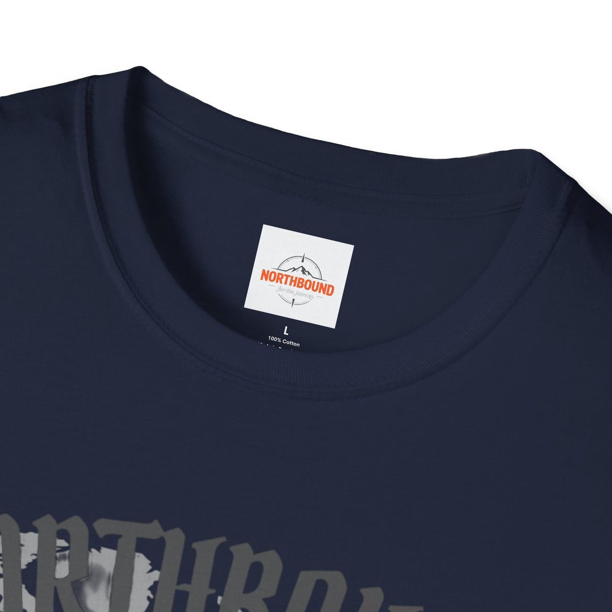 Northbound World Map T-Shirt — "Adventure Knows No Distance" Travel Tee