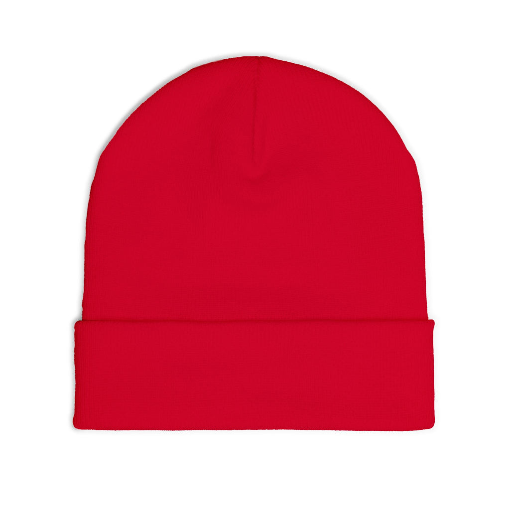 Northbound Embroidered Knit Beanie – Mountain & Pine Winter Hat