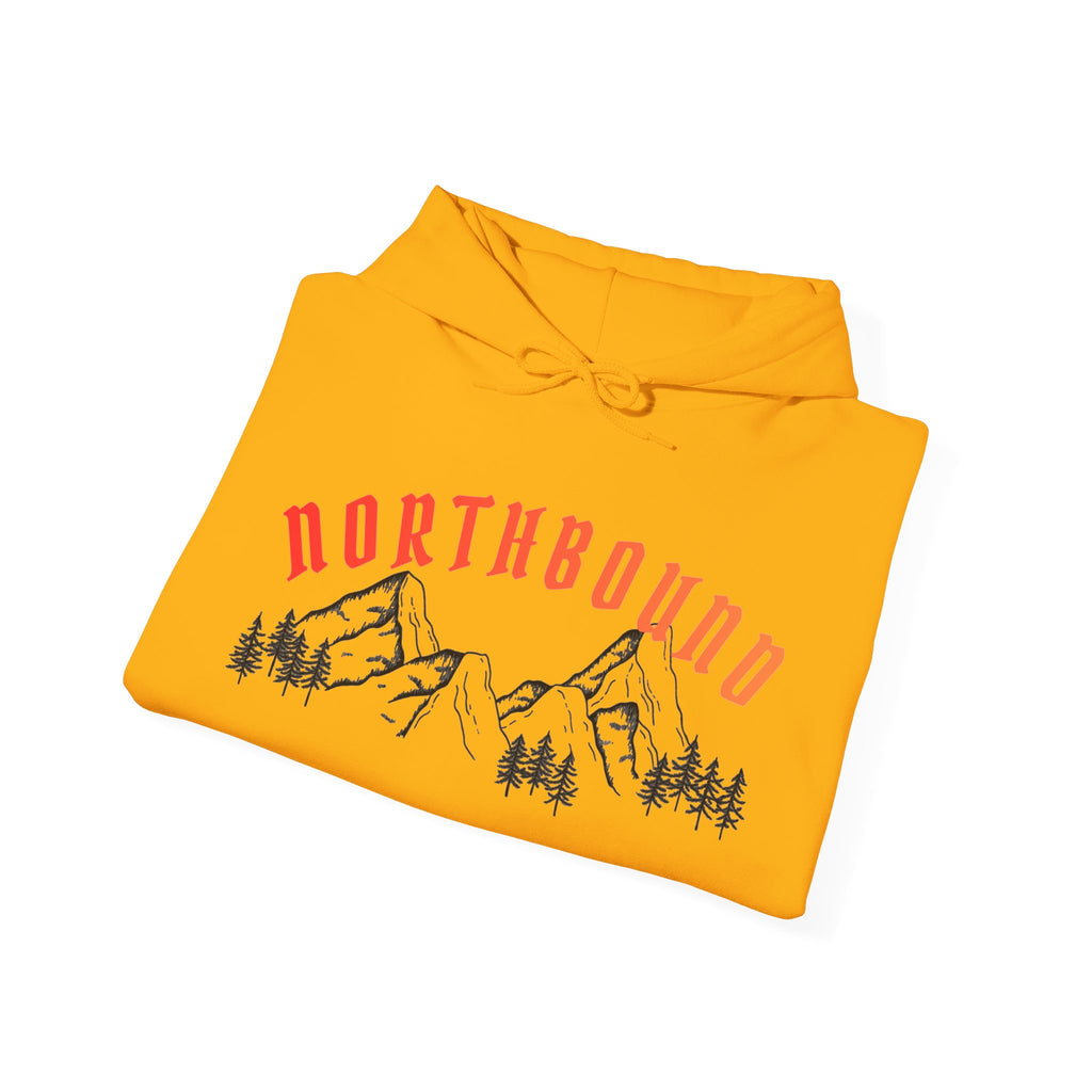 Northbound Mountain Compass Hoodie — Adventure Graphic Pullover