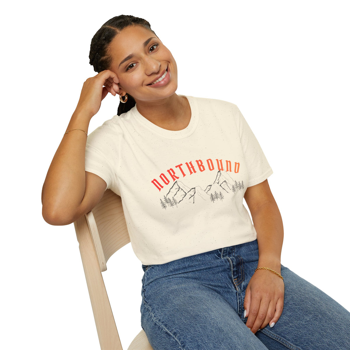 Northbound Mountain Graphic T-Shirt — Outdoor Adventure Travel Tee