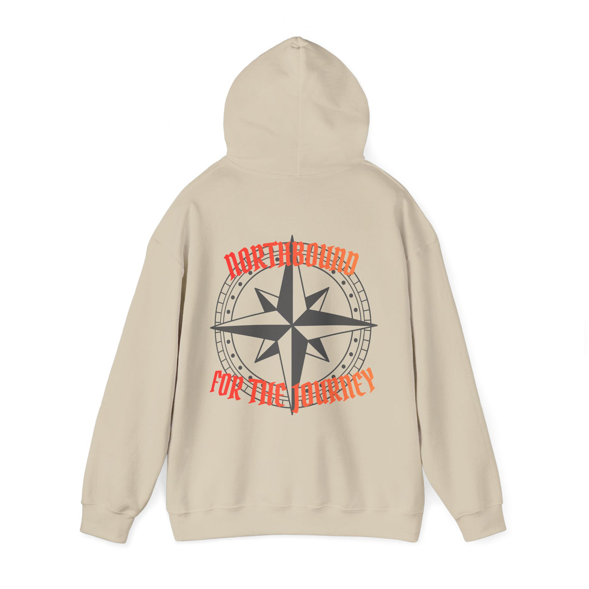 Northbound Mountain Compass Hoodie — Adventure Graphic Pullover
