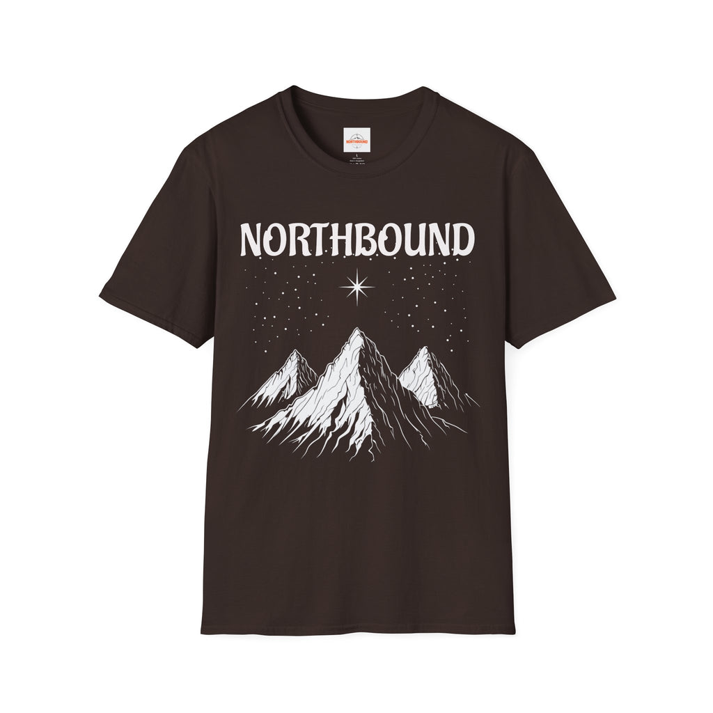 North Star T-Shirt  - Classic Plain Crewneck Tee