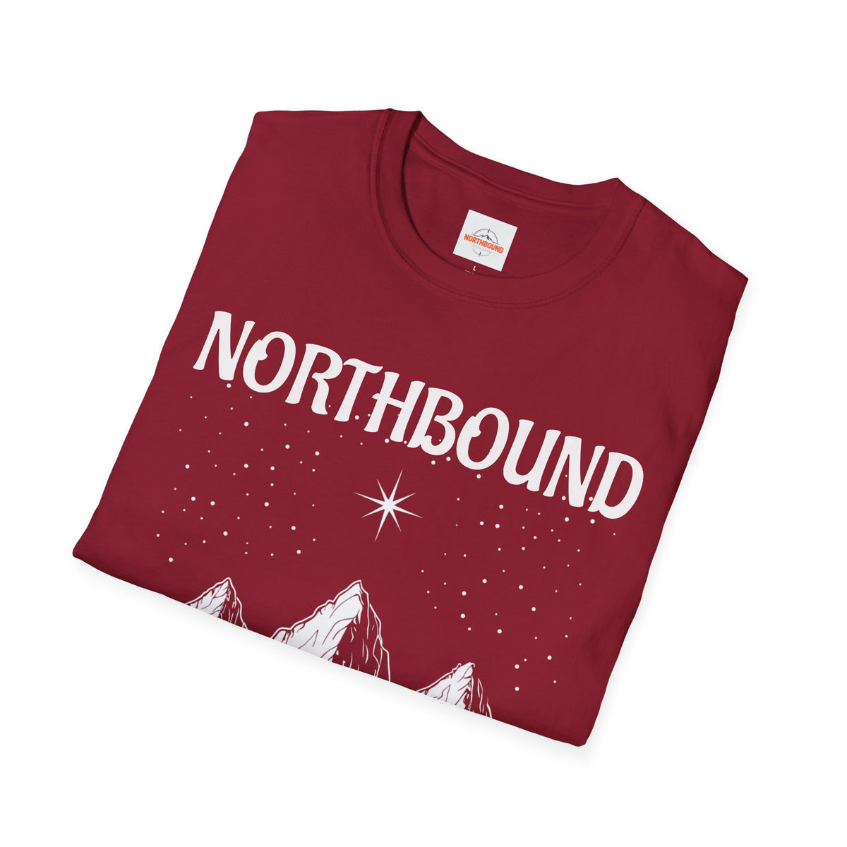 North Star T-Shirt  - Classic Plain Crewneck Tee