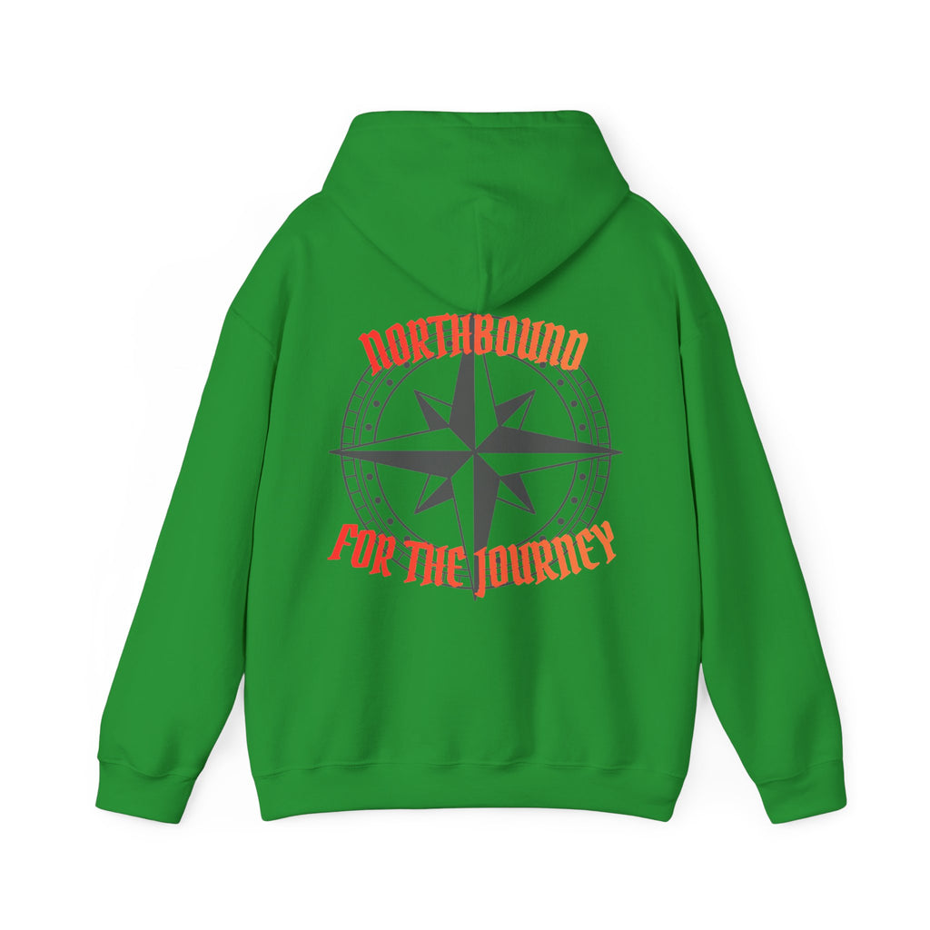 Northbound Mountain Compass Hoodie — Adventure Graphic Pullover