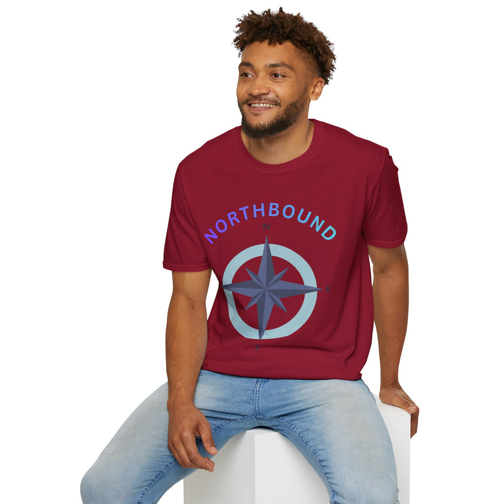 Northbound Compass T‑Shirt — Casual Adventure Graphic Tee