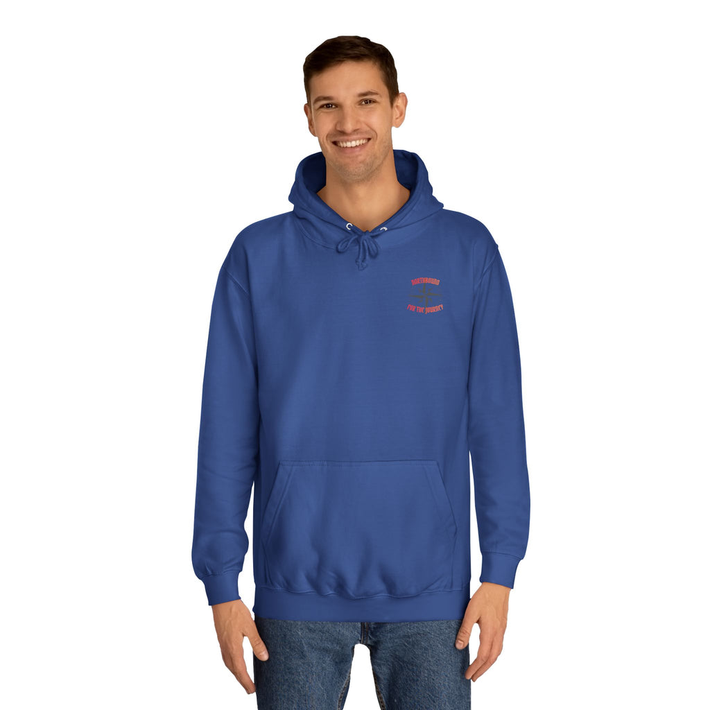 Into the Wild Hoodie – Adventure Graphic College Sweatshirt