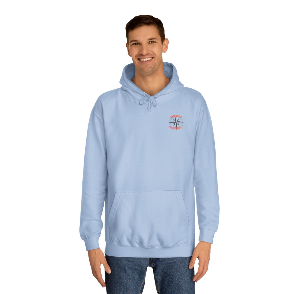 Into the Wild Hoodie – Adventure Graphic College Sweatshirt