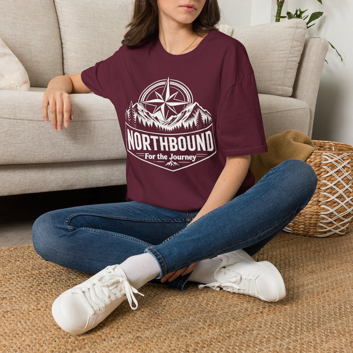 Northbound Graphic T-Shirt — Lightweight Cotton Adventure Tee