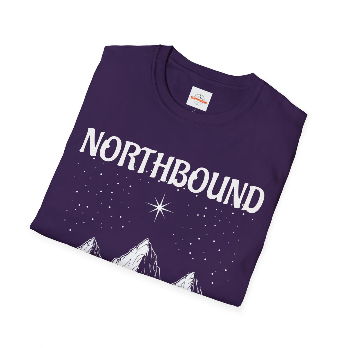 North Star T-Shirt  - Classic Plain Crewneck Tee