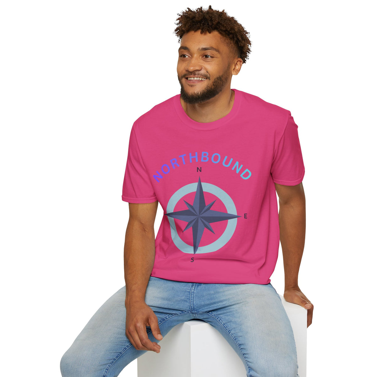 Northbound Compass T‑Shirt — Casual Adventure Graphic Tee
