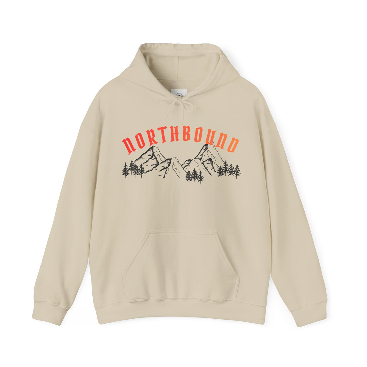 Northbound Mountain Compass Hoodie — Adventure Graphic Pullover
