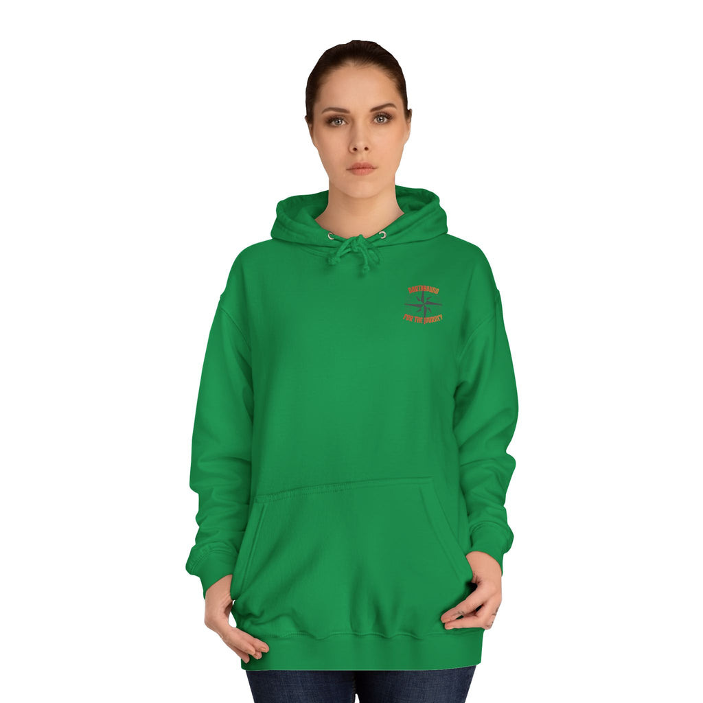 Into the Wild Hoodie – Adventure Graphic College Sweatshirt