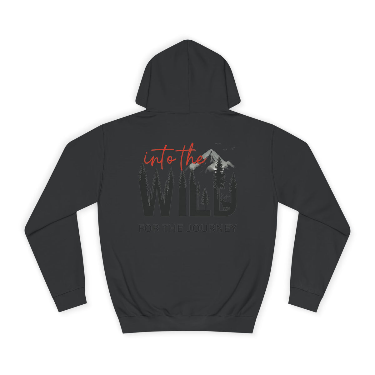 Into the Wild Hoodie – Adventure Graphic College Sweatshirt