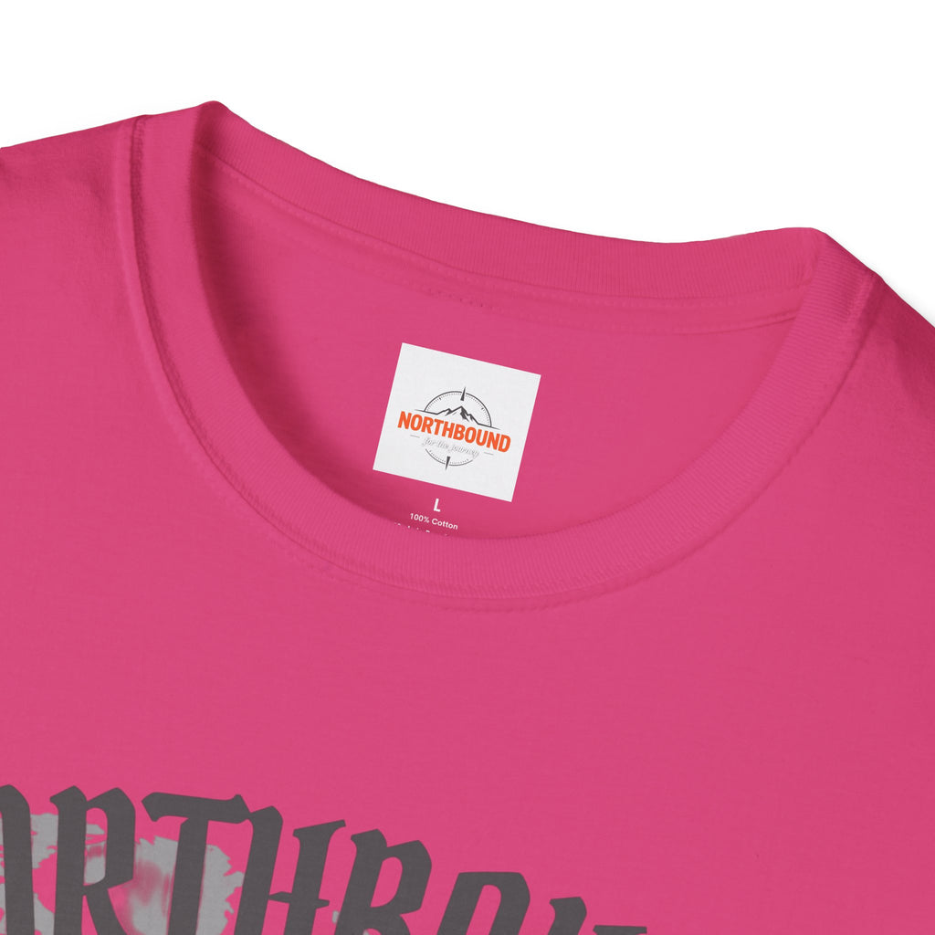 Northbound World Map T-Shirt — "Adventure Knows No Distance" Travel Tee