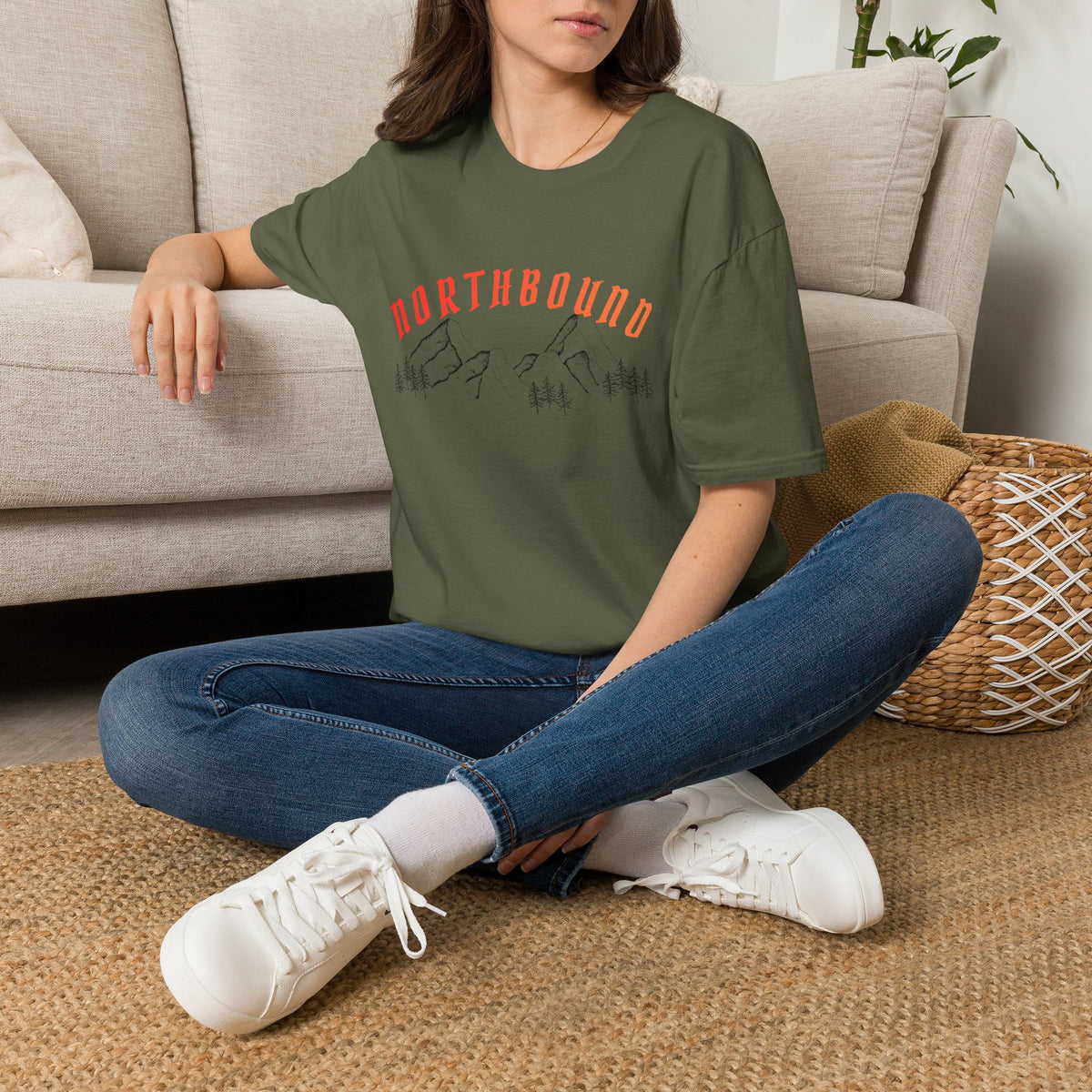 Northbound Mountain Graphic T-Shirt — Outdoor Adventure Travel Tee