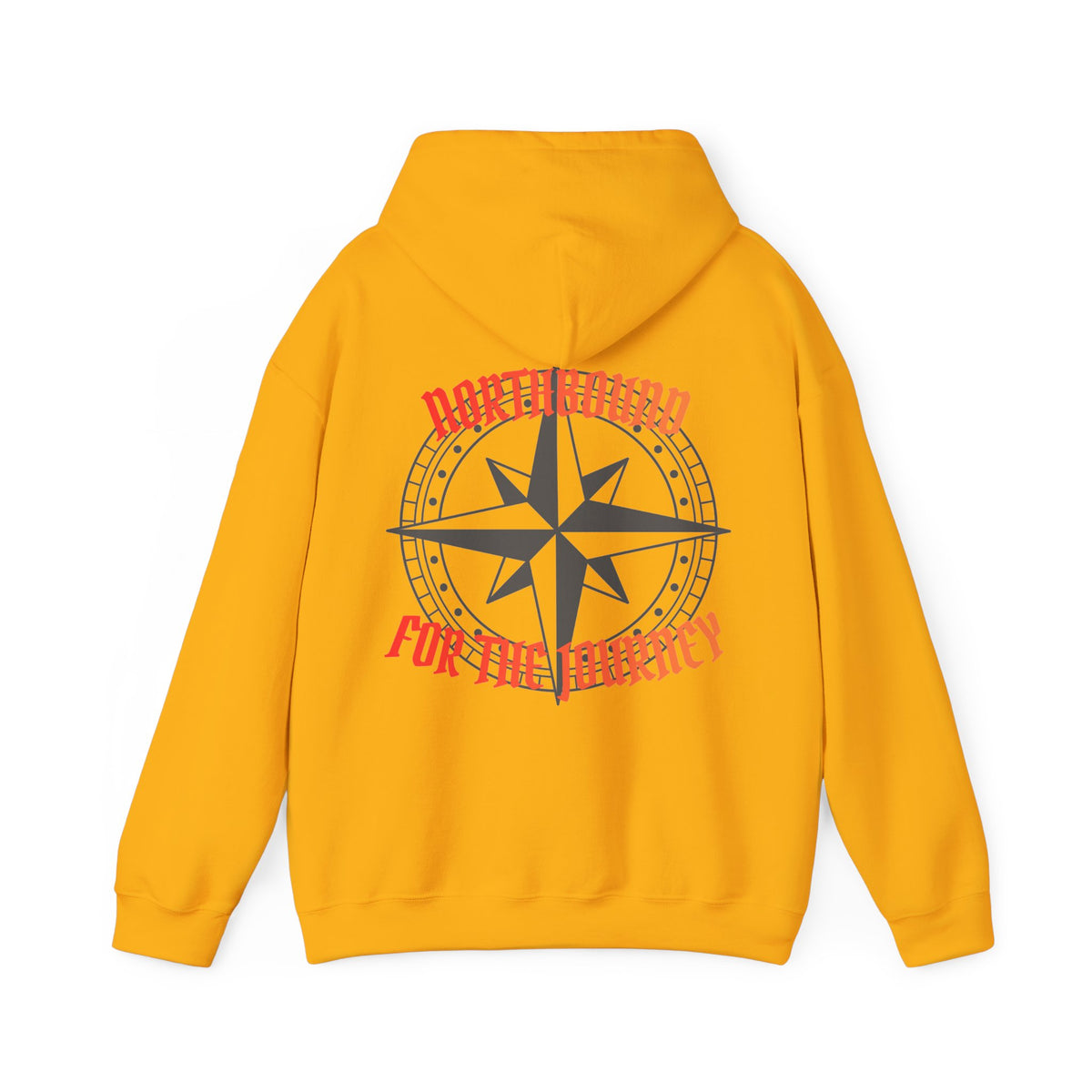 Northbound Mountain Compass Hoodie — Adventure Graphic Pullover