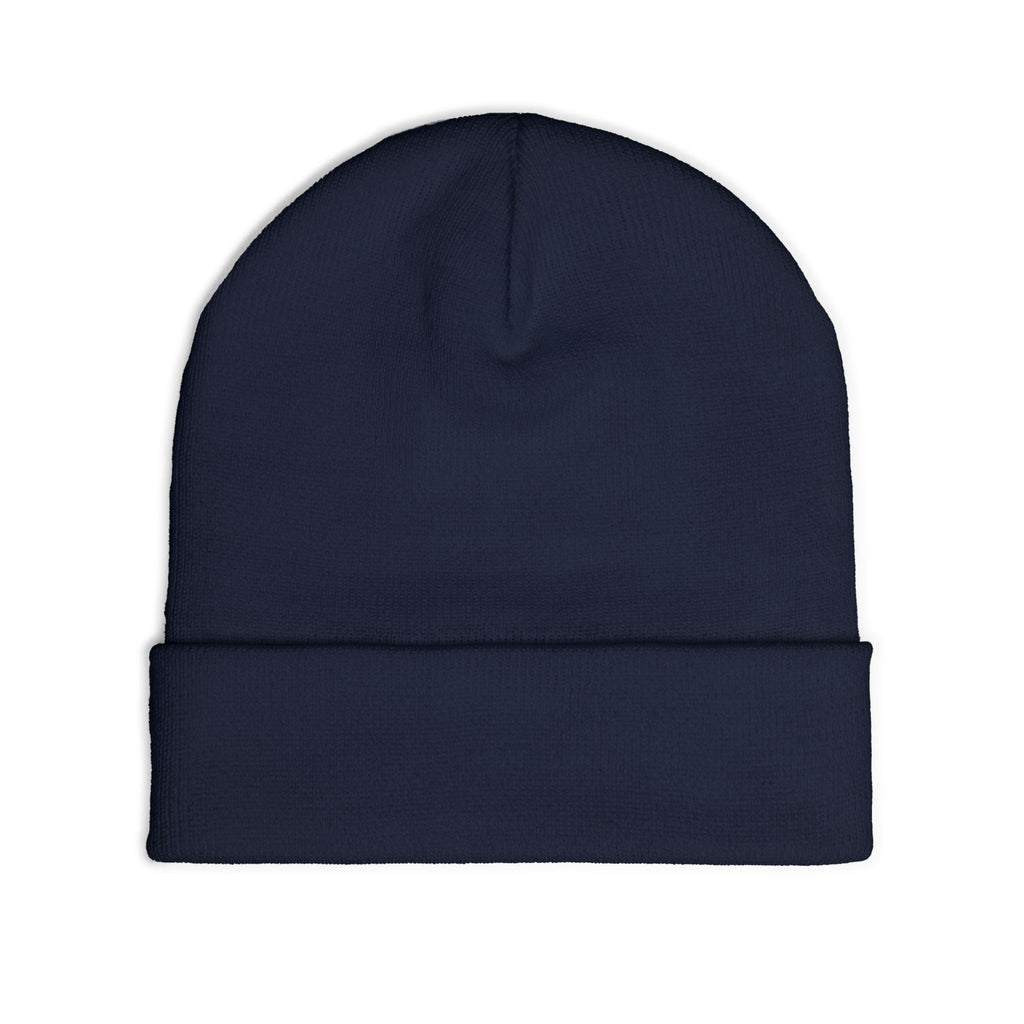 Northbound Embroidered Knit Beanie – Mountain & Pine Winter Hat