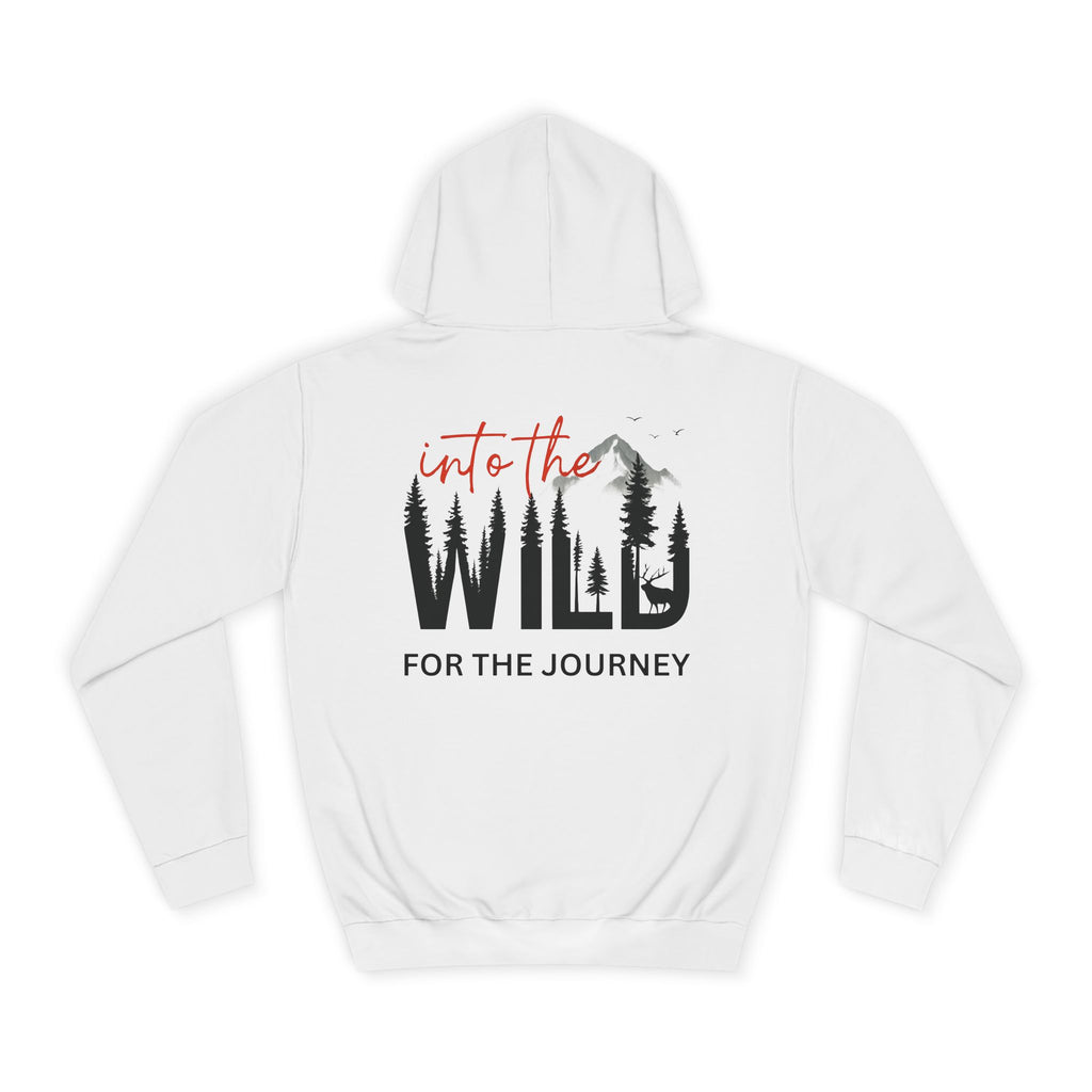 Into the Wild Hoodie – Adventure Graphic College Sweatshirt
