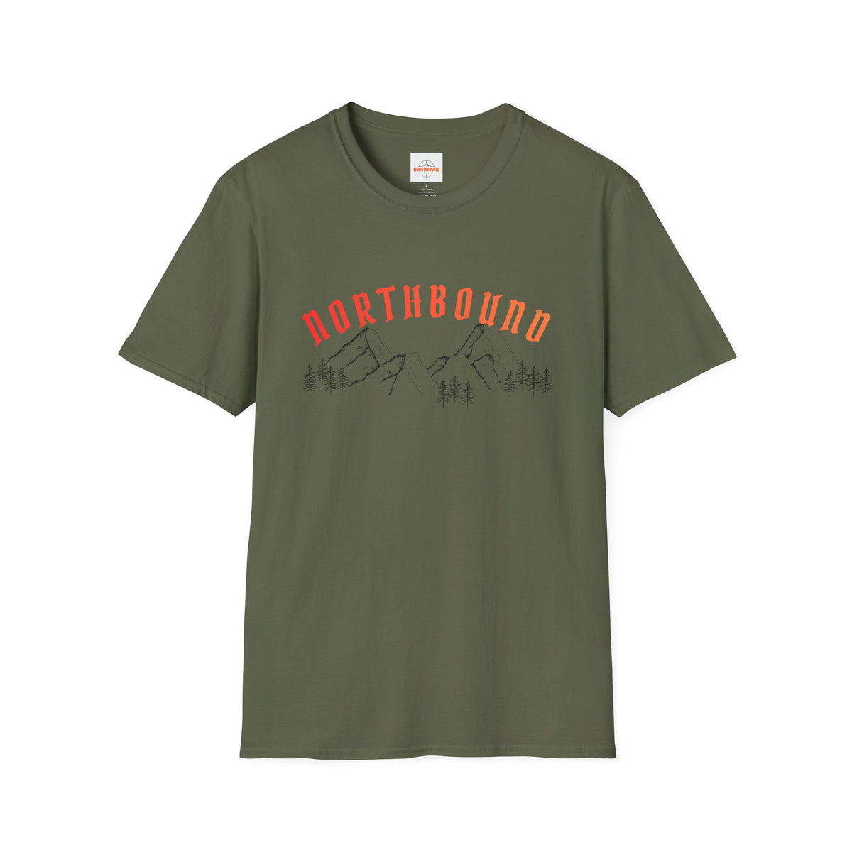 Northbound Mountain Graphic T-Shirt — Outdoor Adventure Travel Tee