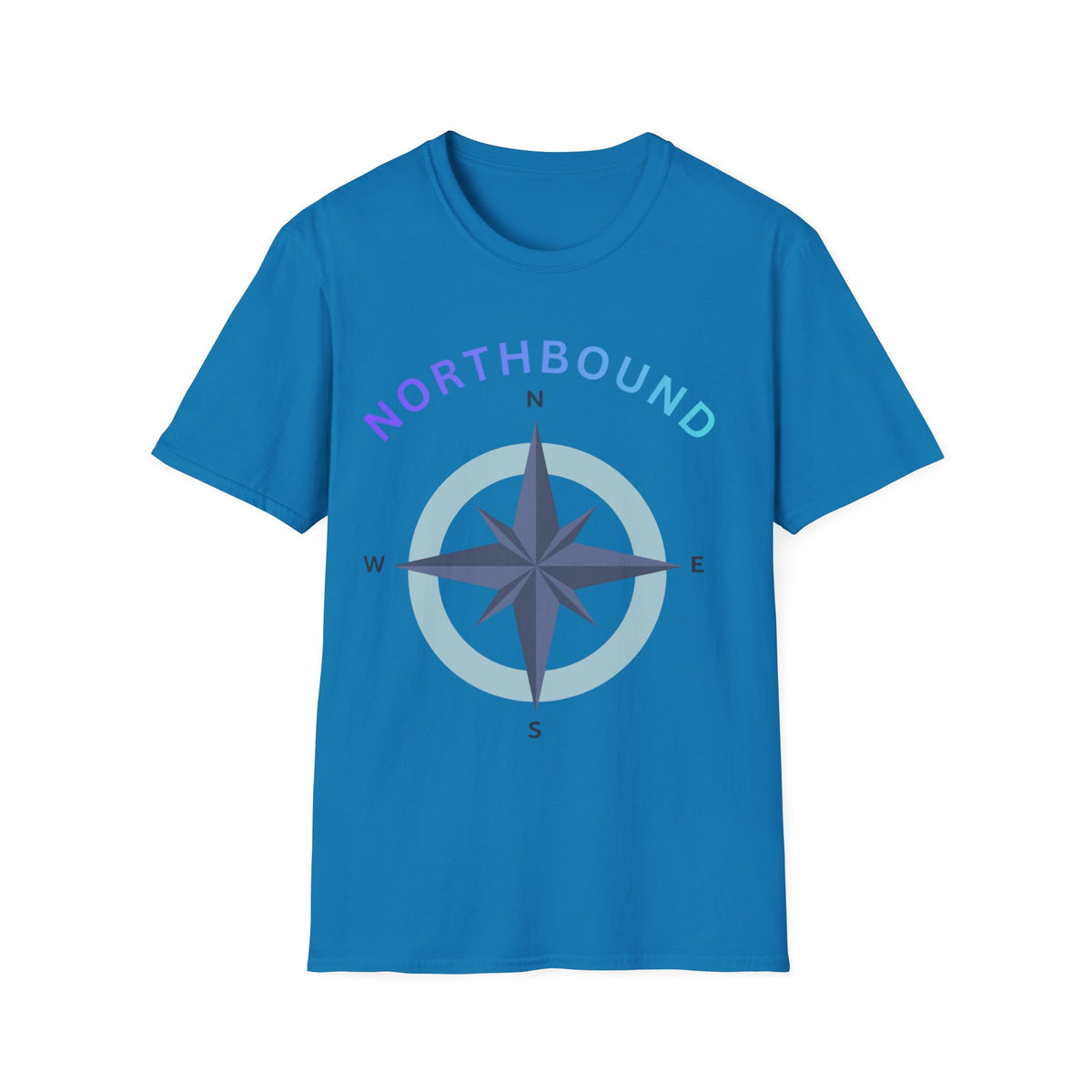 Northbound Compass T‑Shirt — Casual Adventure Graphic Tee
