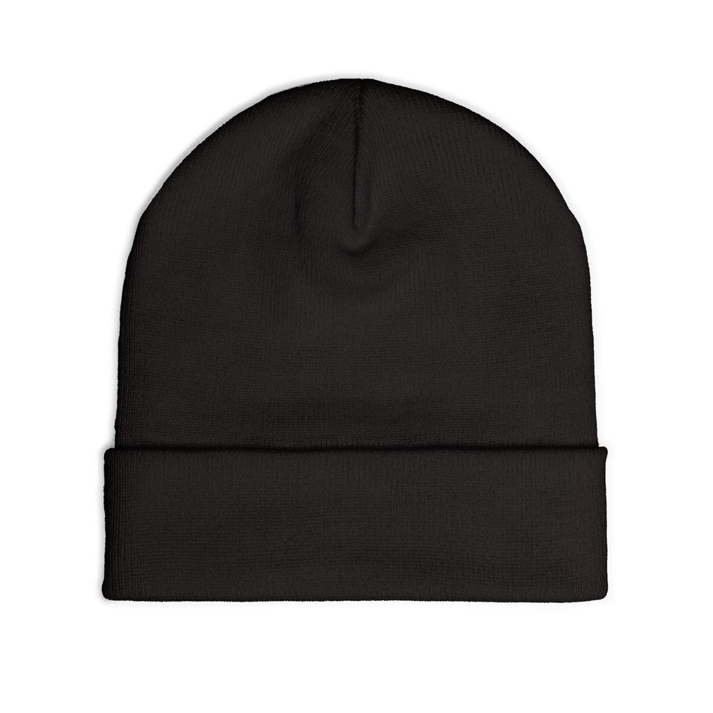 Northbound Embroidered Knit Beanie – Mountain & Pine Winter Hat