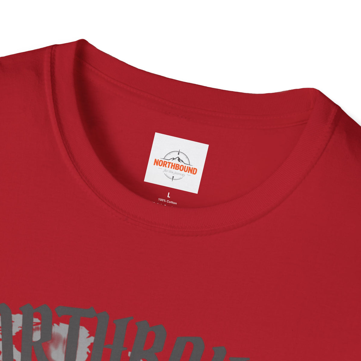 Northbound World Map T-Shirt — "Adventure Knows No Distance" Travel Tee