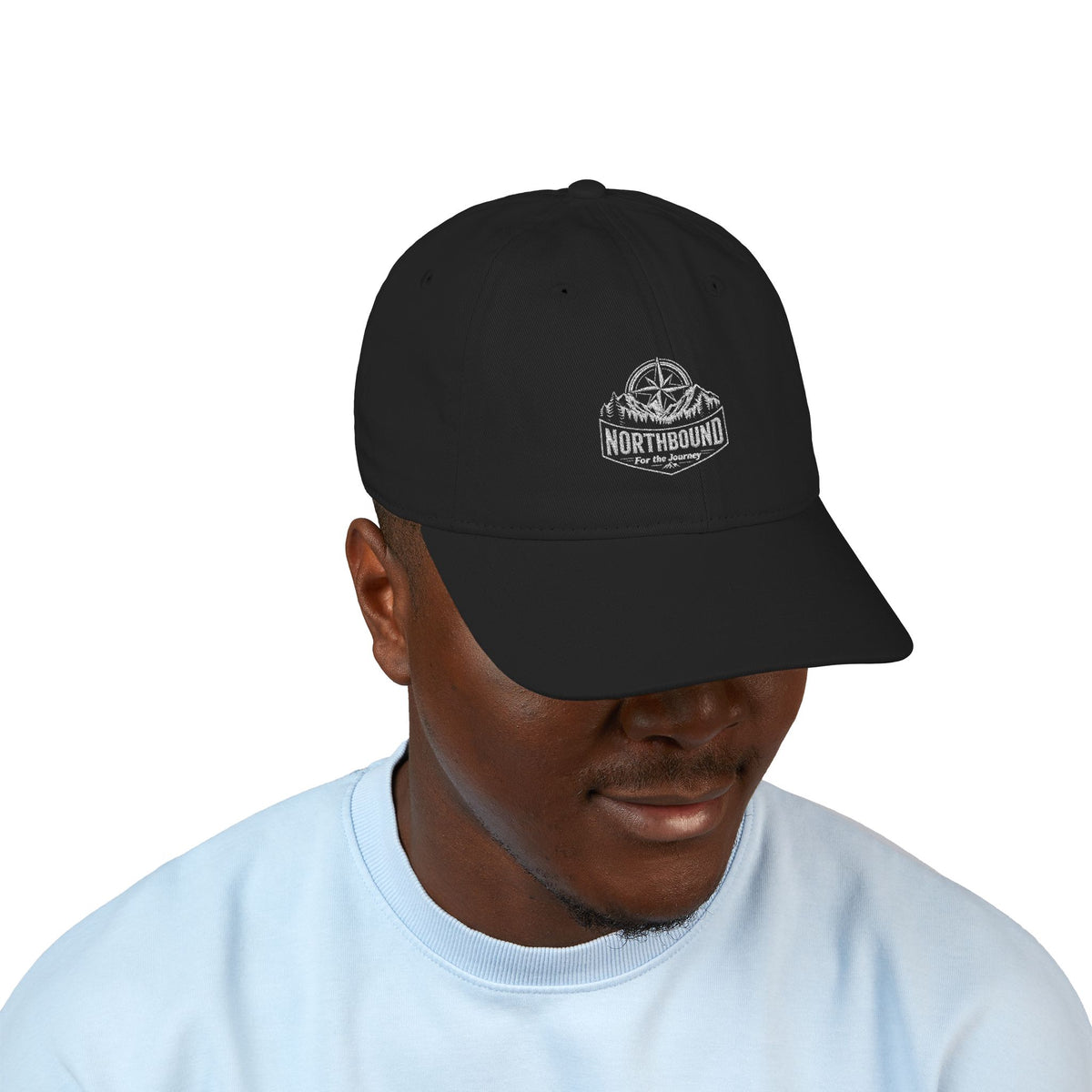 Northbound Embroidered Baseball Cap — Classic Outdoor Adventure Hat