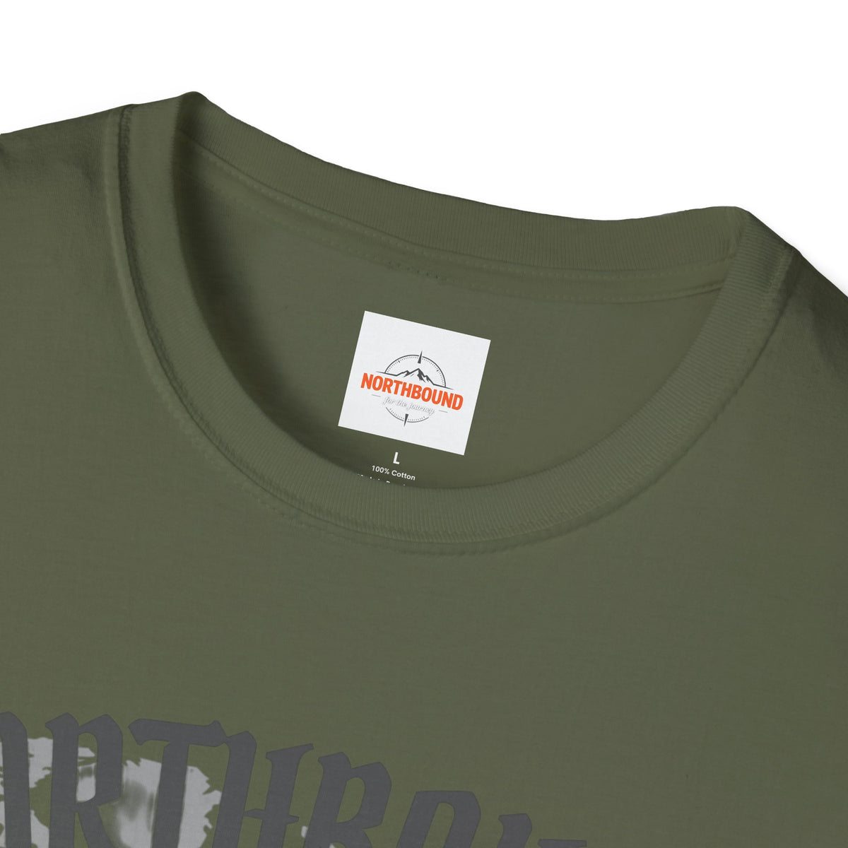 Northbound World Map T-Shirt — "Adventure Knows No Distance" Travel Tee