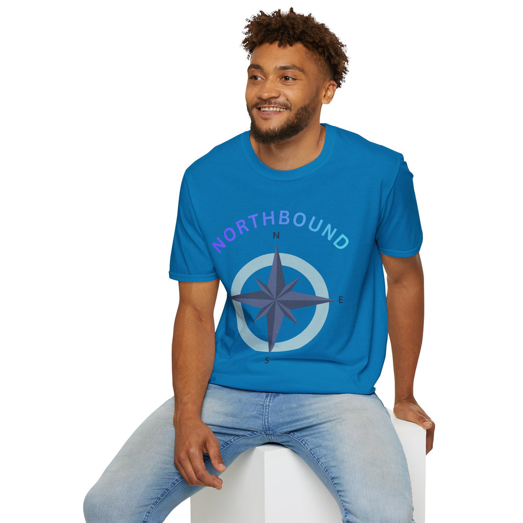 Northbound Compass T‑Shirt — Casual Adventure Graphic Tee