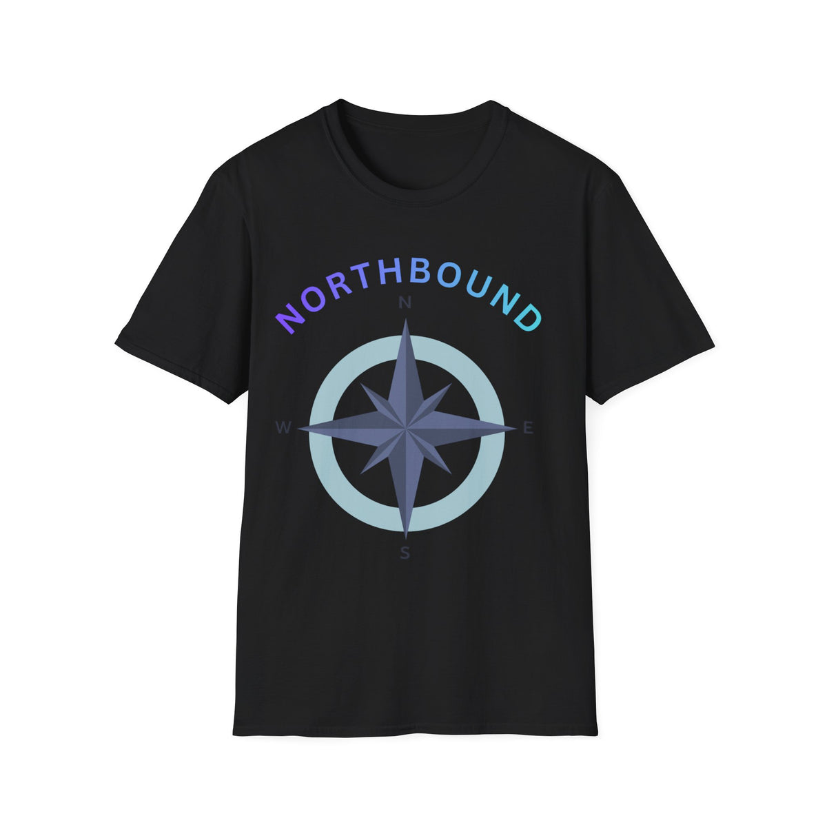 Northbound Compass T‑Shirt — Casual Adventure Graphic Tee