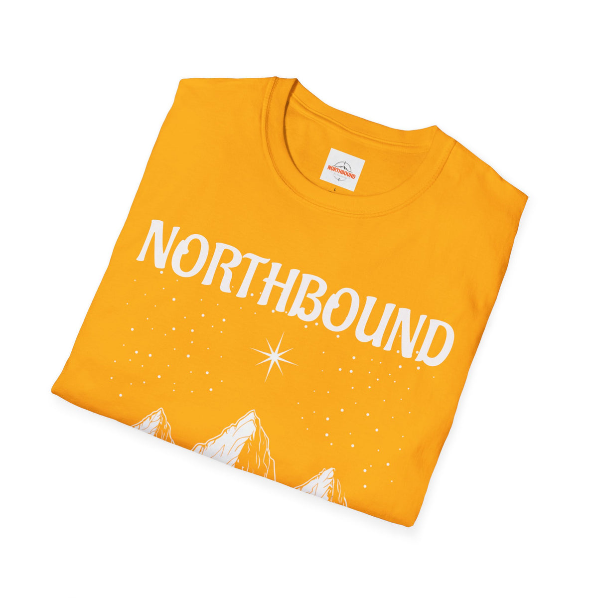North Star T-Shirt  - Classic Plain Crewneck Tee