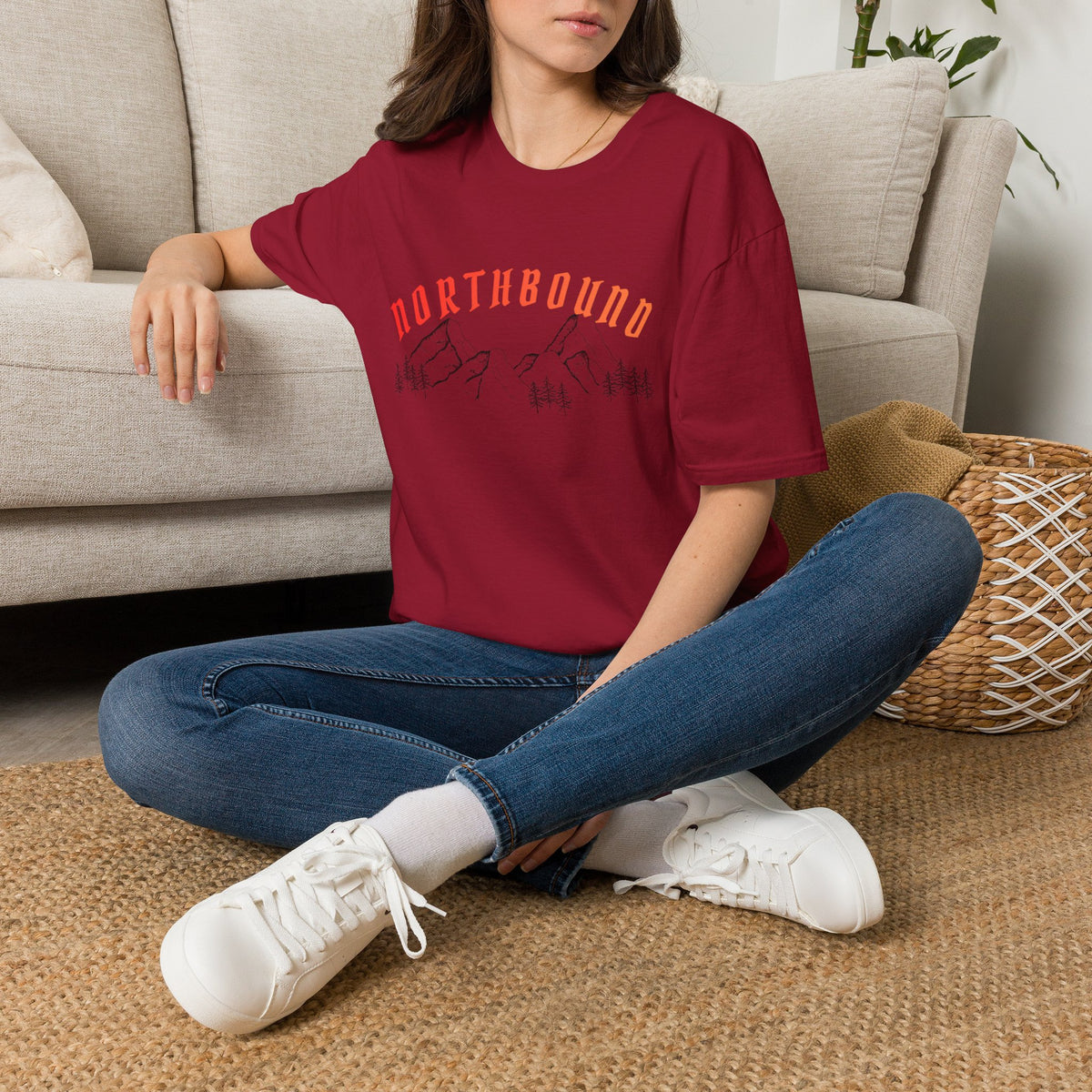 Northbound Mountain Graphic T-Shirt — Outdoor Adventure Travel Tee