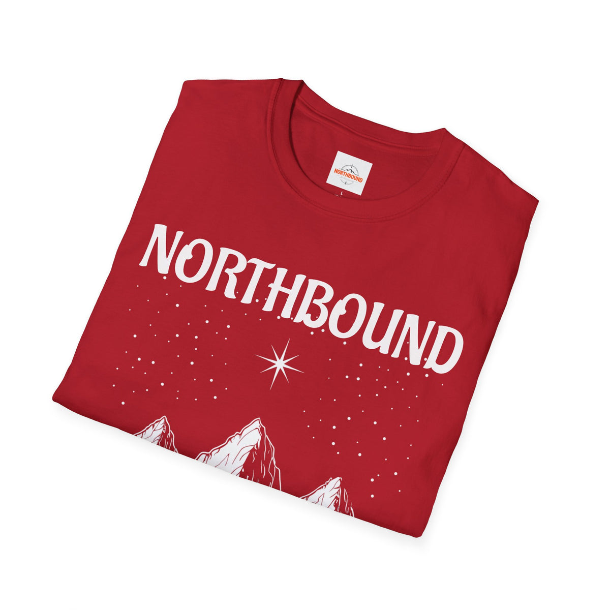 North Star T-Shirt  - Classic Plain Crewneck Tee