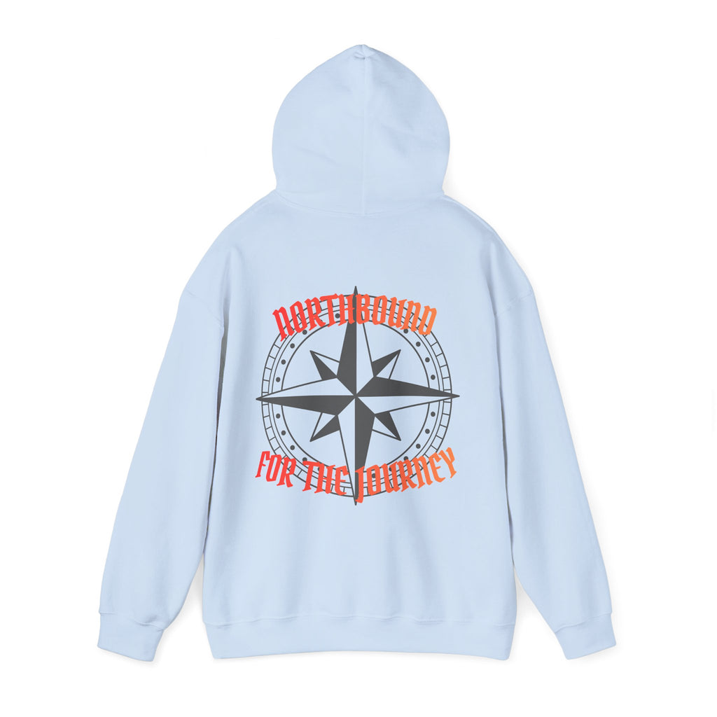 Northbound Mountain Compass Hoodie — Adventure Graphic Pullover