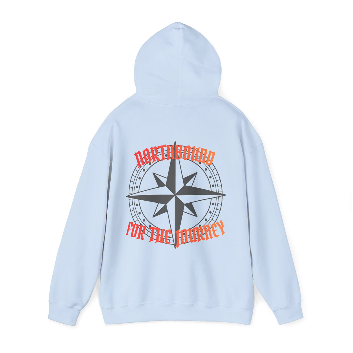 Northbound Mountain Compass Hoodie — Adventure Graphic Pullover