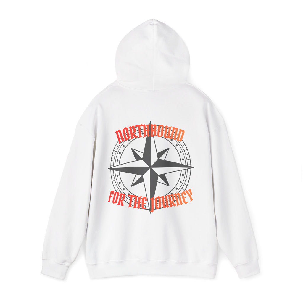 Northbound Mountain Compass Hoodie — Adventure Graphic Pullover