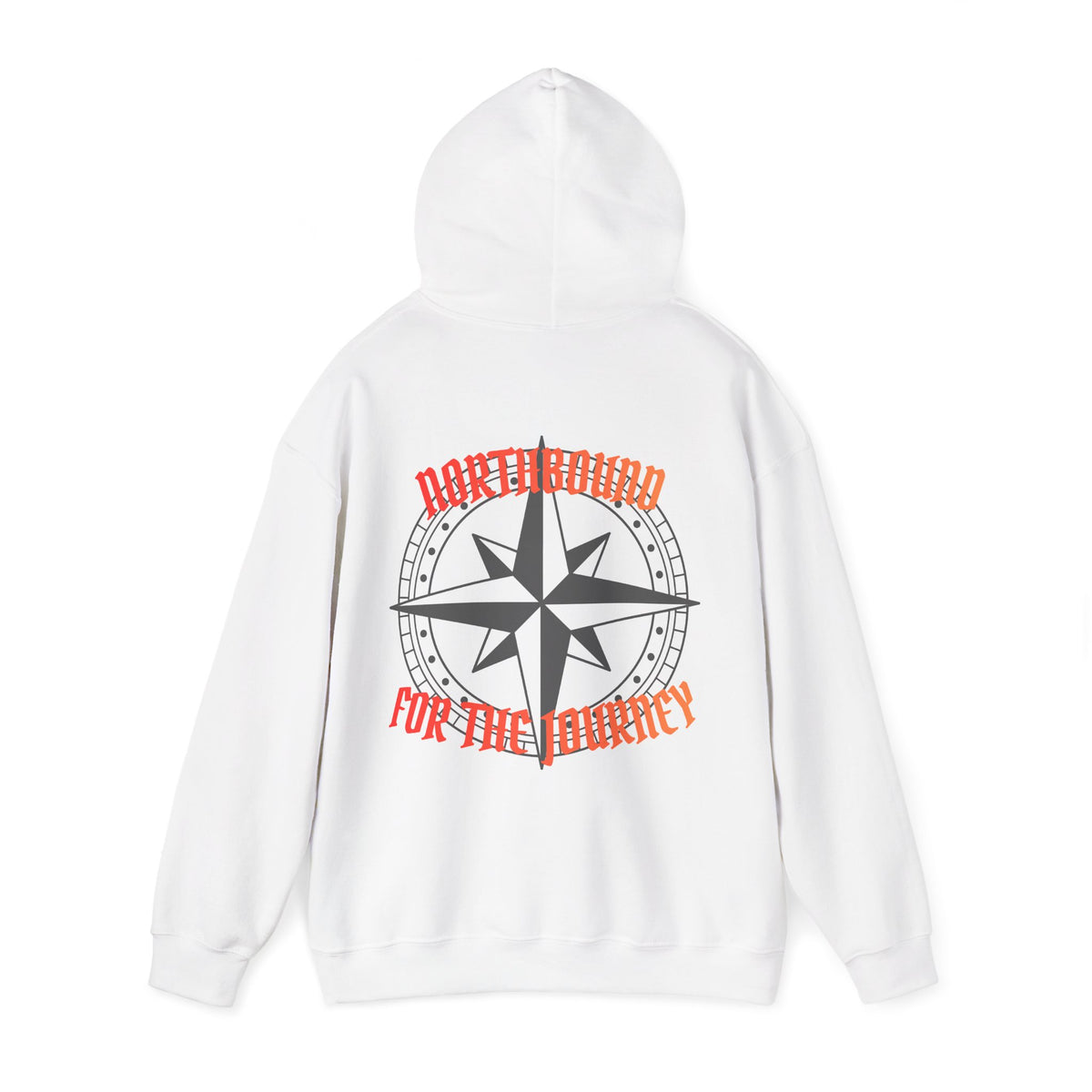 Northbound Mountain Compass Hoodie — Adventure Graphic Pullover