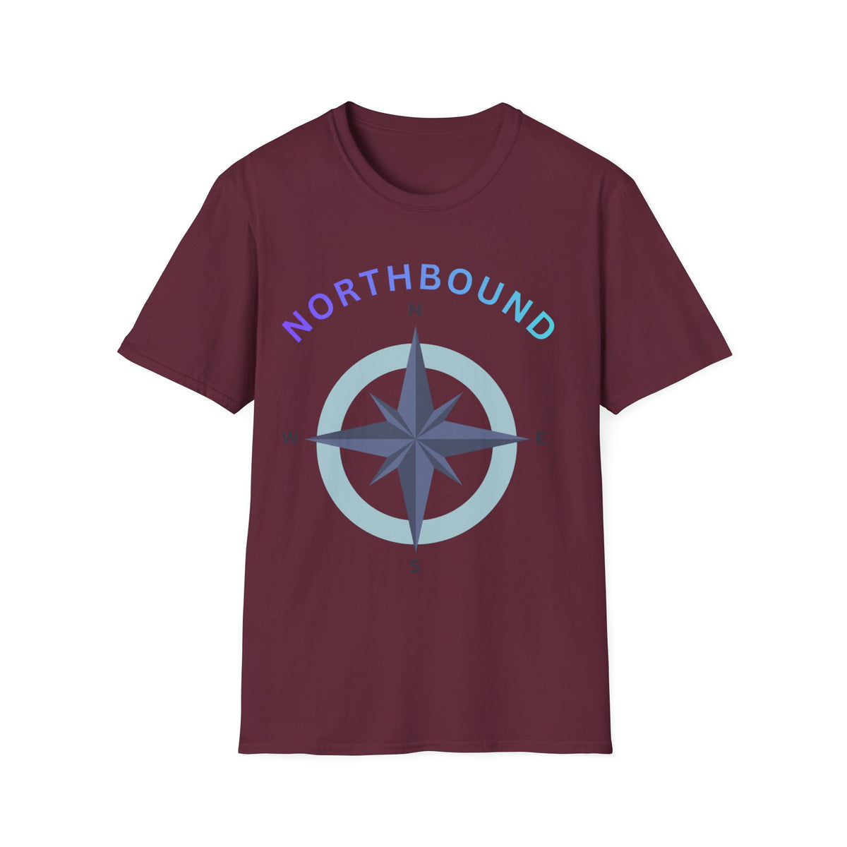 Northbound Compass T‑Shirt — Casual Adventure Graphic Tee
