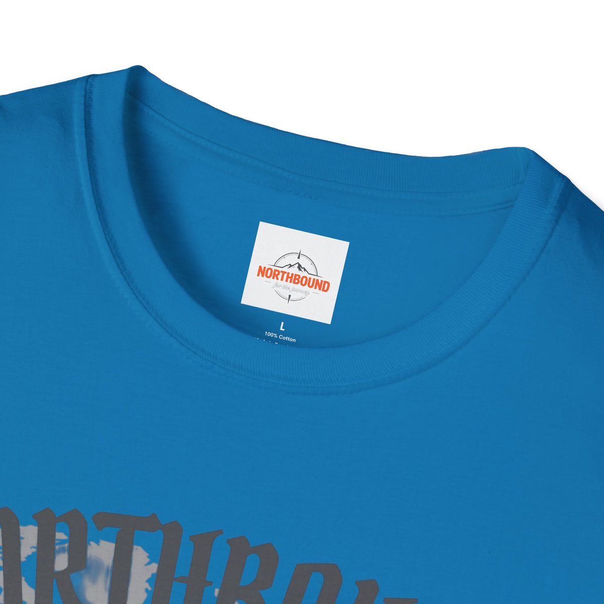 Northbound World Map T-Shirt — "Adventure Knows No Distance" Travel Tee