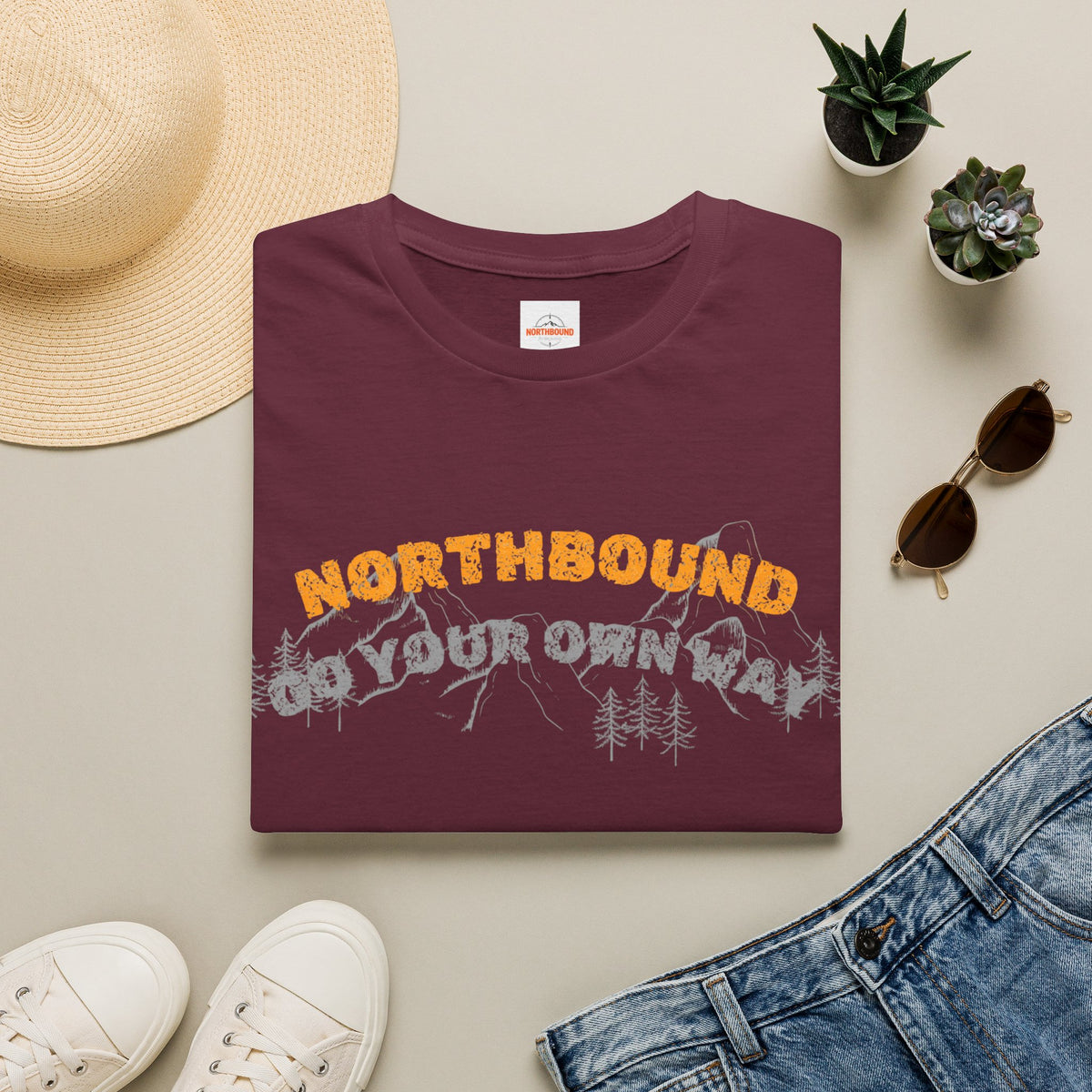 Northbound "Go Your Own Way" T-Shirt — Adventure Graphic Tee