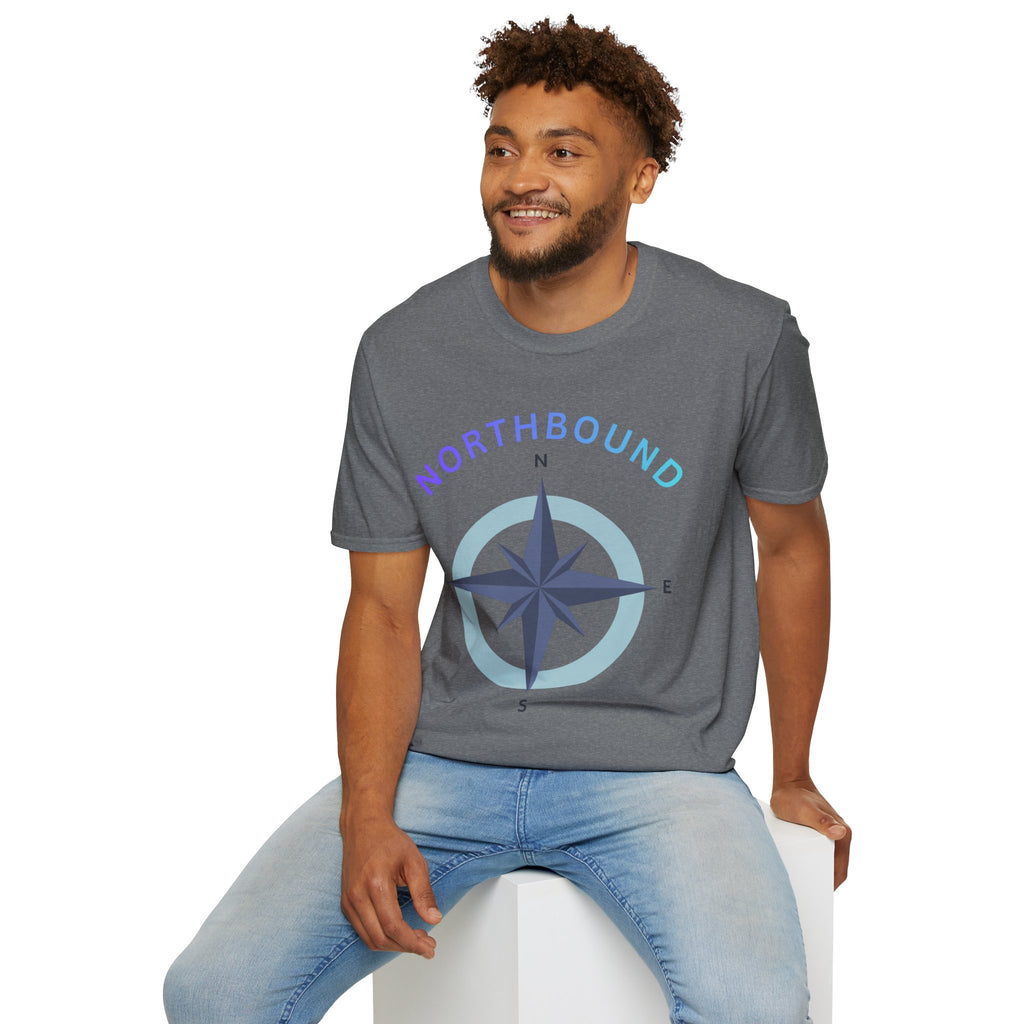 Northbound Compass T‑Shirt — Casual Adventure Graphic Tee