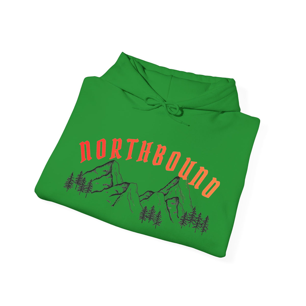Northbound Mountain Compass Hoodie — Adventure Graphic Pullover