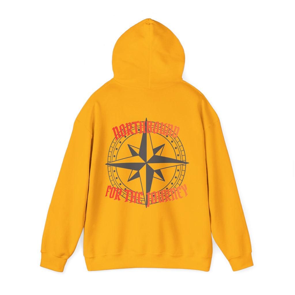 Northbound Mountain Compass Hoodie — Adventure Graphic Pullover