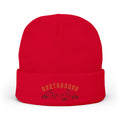 Northbound Embroidered Knit Beanie – Mountain & Pine Winter Hat