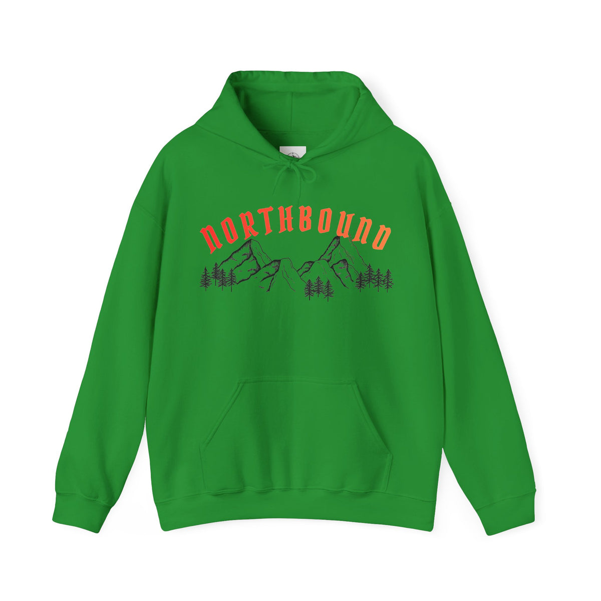 Northbound Mountain Compass Hoodie — Adventure Graphic Pullover
